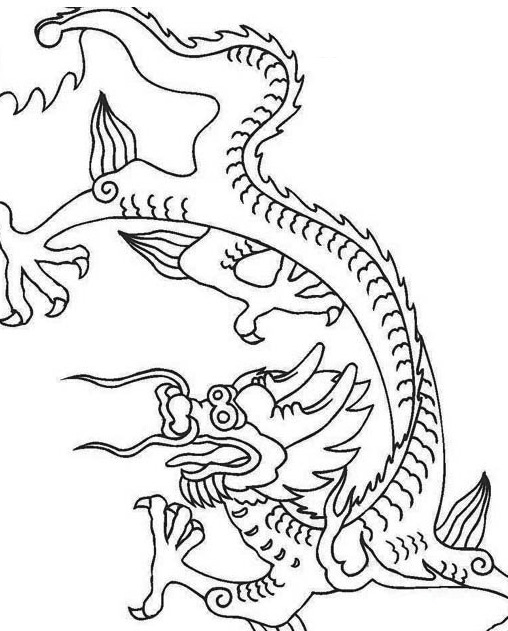 宝宝学画龙怎么画儿童美术
