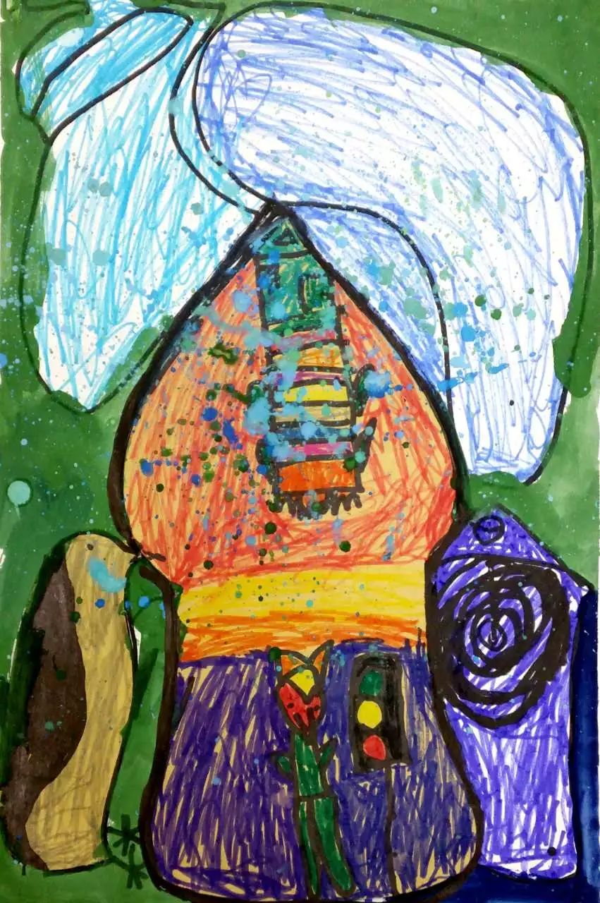 宝贝计画-【微画展】879期—张禹森作品合集 - 宝贝计画儿童美术在线